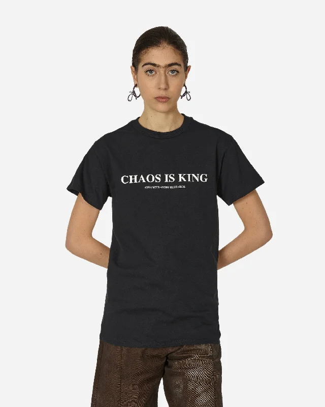 Chaos is King T-Shirt Black