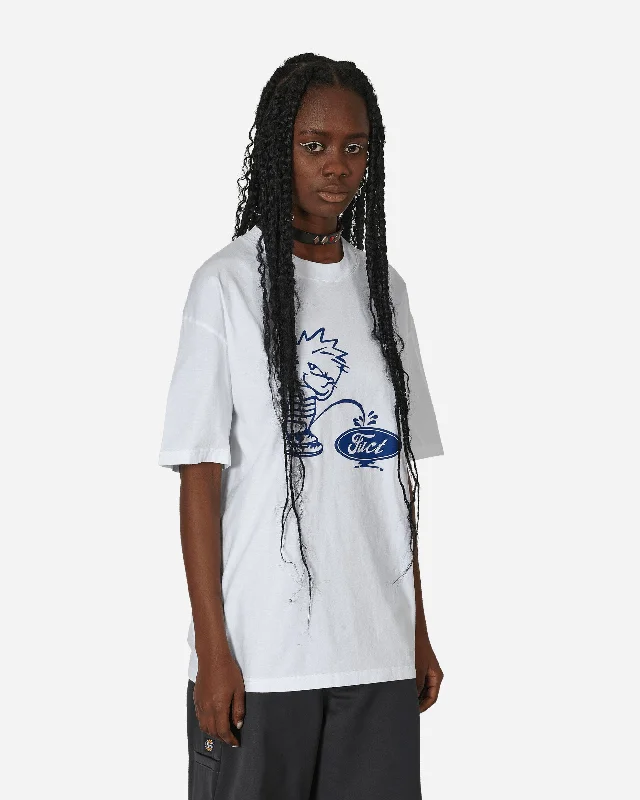 Oval Pee Boy T-Shirt White